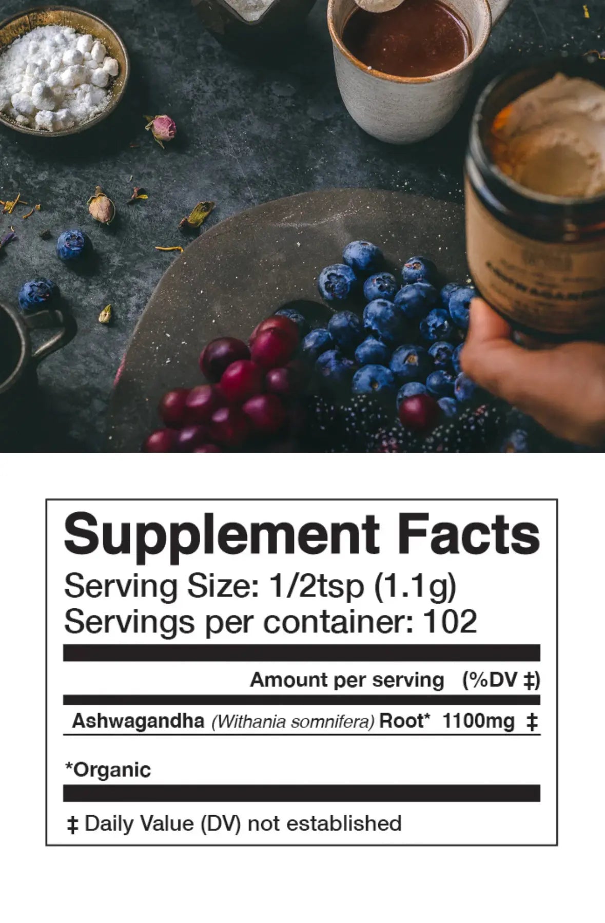 Anima Mundi ASHWAGANDHA Calm + Restore